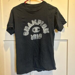 Champion Black T-Shirt